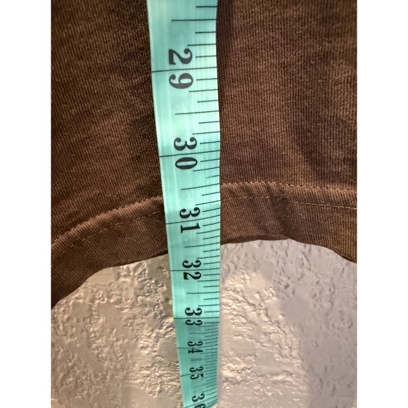 Wrangler Mens Brown Pocket T Shirt XL Extra Large Short Sleeve Crew Neck Casual - Picture 6 of 8